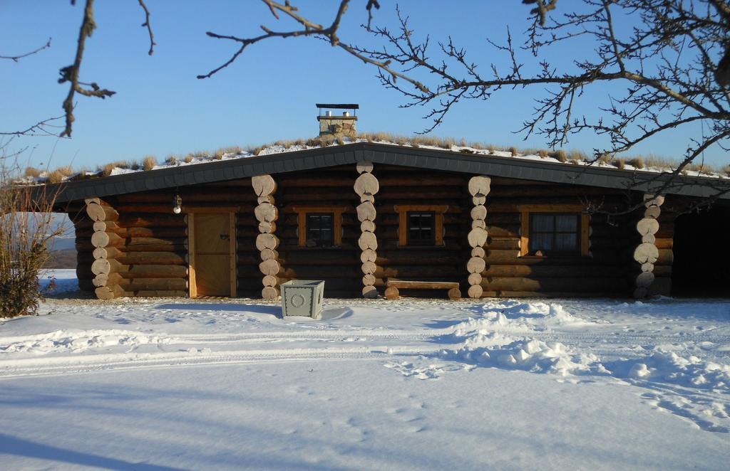 Вілла Dein Blockhaus Gollenberg Екстер'єр фото